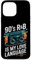 Hülle für iPhone 13 Pro Max 90's R&B Is My Love Language Boombox Design for Music Lovers