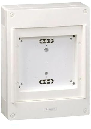 Schneider Electric - Coffret encastré avec platine pour pose DDB EDF tarif bleu mono ou triphasé 390x516x107mm PRAGMA