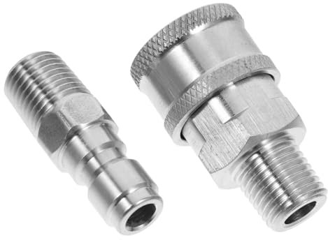 Toyvian Aufsatz Für Hochdruckreiniger Anschluss Für Waschmaschine Zubehör Für Hochdruckreiniger Filteranschluss Schnellkupplung Schlauchkupplung Hochdruckdüsenadapter Zubehör Für