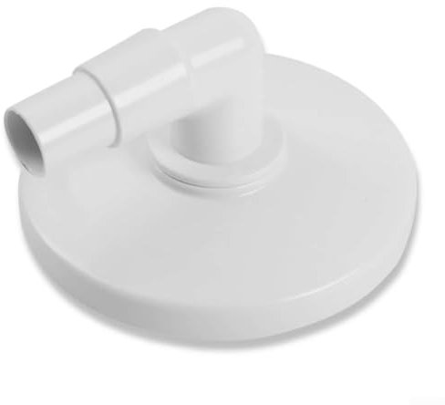 Springwillfly Schwimmbad-Vakuumplatte mit 90-Grad-Winkelanschluss, Skimmer-Adapter für oberirdische Pools, 18 cm Durchmesser, SP11071