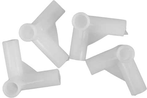 OHPHCALL 4 Stück Verstärkte Dreieckige Yurt verbindungsstücke Stabile Moskitonetz halterung Dicke Zelt ersatzteile für Camping Robustes Zubehör für Pavillon und Outdoor aktivitäten