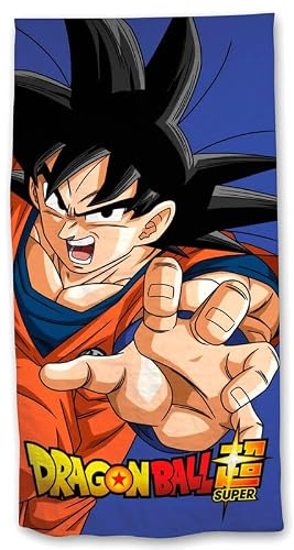 New Import Dragon Ball Super Strandtuch Goku, Anime-Motiv