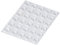 Happy Bananas Mini Clear Self Adhesive Domed Bumper Dots Stops Rubber Feet for Coasters, Glass, Crafts - 6.4mm x 1.9mm (30)