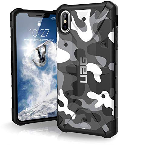 URBAN ARMOR GEAR UAG iPhone XS Max [6.5 Screen] Pathfinder Camo Feather-Light Rugged [Arctic] Military Drop Tested iPhone Case