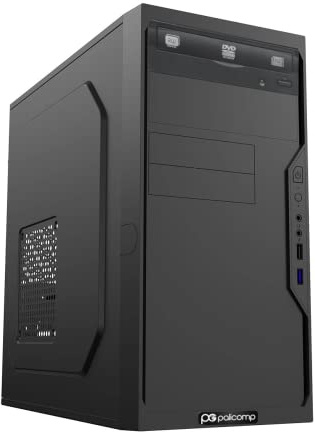 PALICOMP Desktop PC AMD Ryzen 5 4600G 3.7-4.2Ghz Turbo AM4-16GB RAM - 1TB SSD M.2 - AMD VEGA 3 Graphics - WiFi - Bluetooth - Windows 11 - WORK