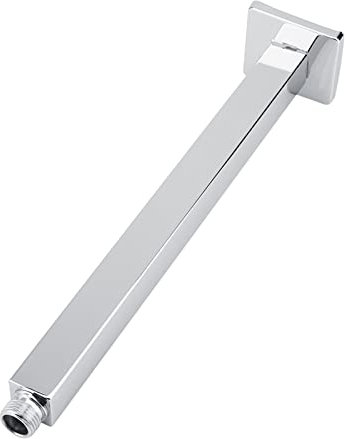 Dusche Arm Wand Quadrat Edelstahl Top Gerade Dusche Verlängerung Arme Rohr für Badezimmer Decke Duschkopf Zubehör (30 cm)