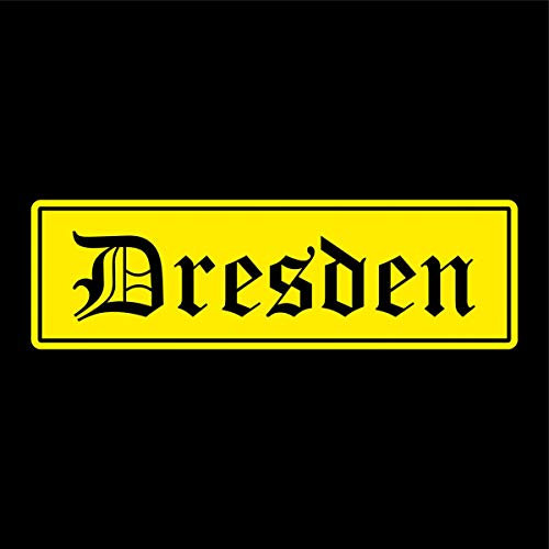 Shirtblaster Dresden Städte Auto Aufkleber Sticker 5cm x 17cm