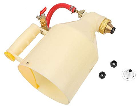 Paint Sprayer, 3L 1/4in Adjustable Plastic Hopper Air Spray Gun Wall Painting Sprayer Construction Tool