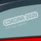 Hellweg Druckerei Corona 2020 Ich war dabei! Krank Infiziert Husten Auto Aufkleber Sticker Heckscheibenaufkleber