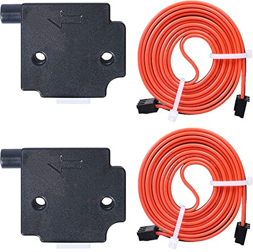 Youmile 2 Stück Filamenterkennungsmodul, 3D-Drucker-Unterbrechungserkennungsschalter,mit Kabel,für 3D-Drucker Lerdge Board 1,75mm PLA ABS Filament