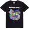 Minecraft T Shirt Boys | Kids Survival Mode Sword Short Sleeve Black Top | Steve Alex Childrens Game Merchandise 13-14 Years