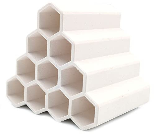 CENPEK Aquarium-Dekoration, Höhle, Keramik, Versteck Pfeife, Dekoration, Buntbarsch, Garnelen, Zucht, Unterschlupf, Ornament für Fische zum Ausruhen, Verstecken und Spielen