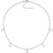 Materia Plättchen Kette Silber 925 Damen Collier rhodiniert 38-43cm CO-42-Silber