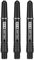 Target Darts Schwarz Pro Grip Evo Aluminium Dartschäfte Kurz