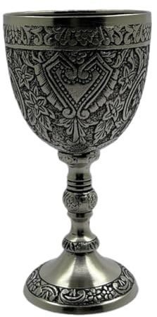 Morcomart Brass Wine Goblet Gleaming Elegance Wine Cup Arthur King Chalice Goblet 240ml