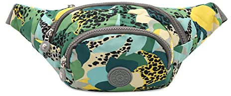 Long Keeper Bauchtasche Damen Herren Stylisch Multifunktionale Bauchtasche Gürteltasche Groß Verstellbare Träger Hüfttasche Fanny Pack für Outdoor Reise Sport