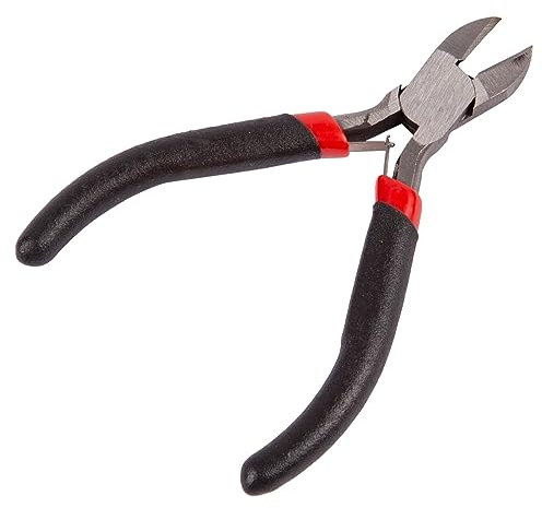 Blackspur - Mini Carbon Steel Side Cutting Pliers - 10.5cm - Black