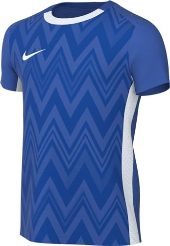 NIKE Unisex Kids Top Y Nk DF Chalng V JSY SS, Royal Blue/White/White, FD7426-463, XL