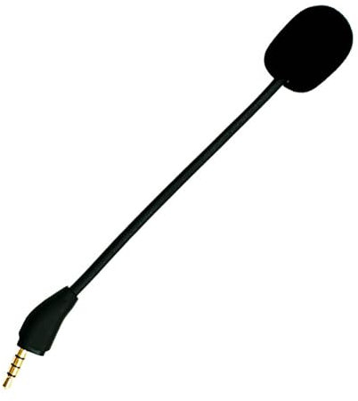 NewTH Replacement Game Mic Microphone for Wired Kingston HyperX Cloud III Gaming Headset, Detachable Mic Boom for PC PS5 PS4 Xbox Series X/S