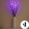 Ulalaza 77 cm Zweiglampe mit 6 Zweigen und 120 LED-Lampen USB-betrieben LED-beleuchtete Weidenzweige Vasenfüller Verwendung für Weihnachten Zuhause Party Dekoration im Innen- und Außenbereich