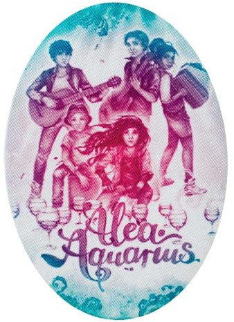 Mono-Quick 1804x Alea Aquarius Applikation, Bügelbild, Patch, Aufnäher (18049 - Alea mit Gruppe)