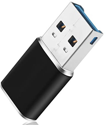 Ronlok Adattatore per lettore di schede di memoria mini USB 3.0 in alluminio per scheda Micro-SD/lettore di schede TF Adattatore PC Laptop