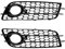 Kühlergrill kompatibel for Audi A4 B8 S-Linie S4 2008-2012 Nebelscheinwerfer Kühlergrill Blende Abdeckung 8K0807681C01C,8K0807682C(Glossy Black)