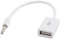 AYMBH AUX to USB Adapter - 3.5mm Male Audio Jack to USB 2.0 Female Converter for Car Aux Port - Music Playback Only, Compatible with MP3 Decoder Function - 20cm Lead Cable