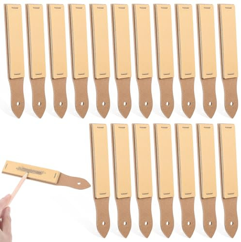 Sandpaper Sharpener, 20 PCS Art Pencil Sharpener Sketch Sandpaper Pastel Pencil Sharpener Charcoal Pencils Sharpener Pastel Sticks Art Drawing Tool for Adults, Teens, Artists, Beginner (12 Sheets/PCS)