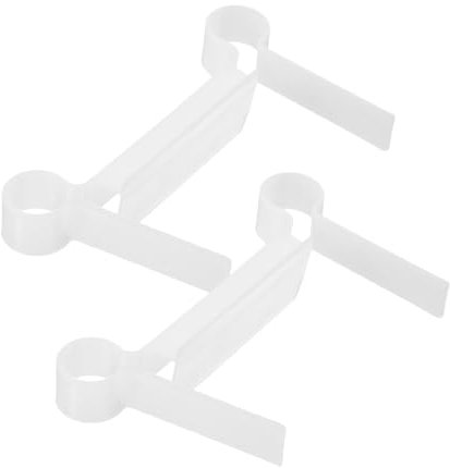 Tofficu 2pcs Glass Laminated Pad for Shower Door Bottom Seal Simple Installation for Frameless Glass Shower Door Includes Glasses Screw for Tight Seal