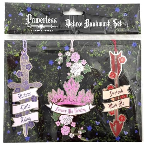Lauren Roberts: Powerless Trilogy Deluxe Bookmark Set (Set of 3)