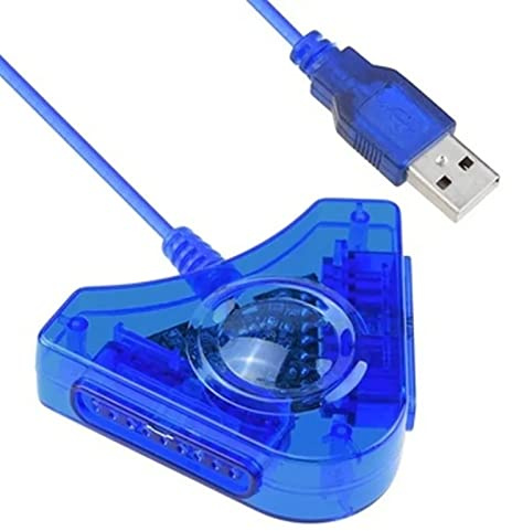 Tomantery zu-PC-Conventer-Plug-and-Play-Adapterkabel für XP 7 8, Langlebiges ABS-Material für Joystick-Schnittstelle, und Tragbar für Gamer