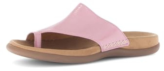 Gabor Damen Flip Flops, Frauen Zehentrenner,Soft-Move,daempfung,Best-Fitting,gesund,elastisch,gepolstert,polsterung,Gold,Soft pink,38 EU / 5 UK