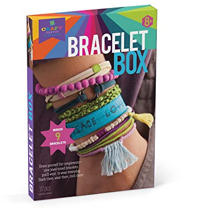 Craft-tastic Schmuckkästchen für Armband, zum Basteln, Mehrfarbig