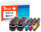 Peach B22 Spar Pack Plus Druckerpatronen XL (2xBK, C, M, Y) ersetzt Brother LC-22UXL für z.B. Brother DCPJ 785 DW, Brother MFCJ 985 DW