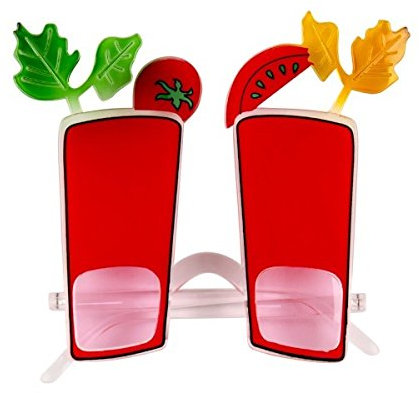 Hawaiian Tropical Cocktails Sunglasses