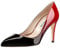 JOY IN LOVE Damen-Pumps 8,9 cm High Heels spitz zulaufende Stiletto-Pumps, Rot Schwarz Lackleder, 38 EU