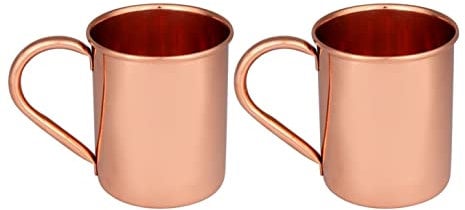 Premium Quality Hammered Copper Tumbler - 100% Pure Copper Tumbler for Water - Better Then Glasses, Safer Than Plastic (Design 5)