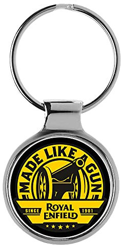 KIESENBERG 3D Schlüsselanhänger Geschenk Fan Royal Enfield Motorrad Fanartikel A-9628