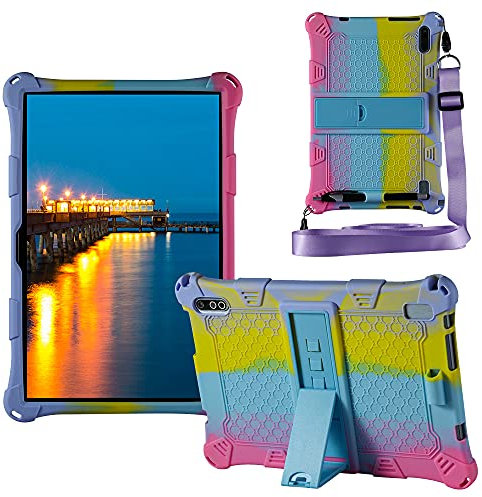 LEHEE Coque pour AUZMAI Mate8 Tablet 10.1'', Supporter Silicone Enfants Housse de Protection Poids Léger Stand Coque Cover pour AUZMAI Mate8 Tablet 10.1'', A