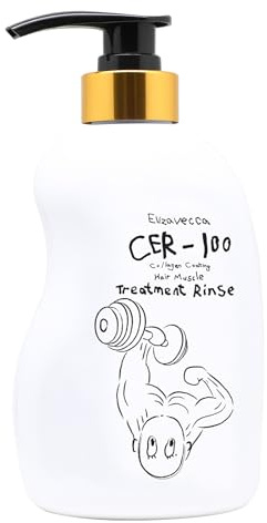 Elizavecca Collagen Coating Hair Treatment Rinse 500ml - Moisturizing Conditioner for Dry Damaged Hair