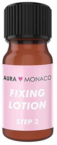 AURA Monaco | Lash Fixing Lotion Step 2 – 5 ml Wimpernlifting Lotion zum Fixieren, vegan & tierversuchsfrei, für bis zu 25 Anwendungen, hochwertige Braunglasflasche