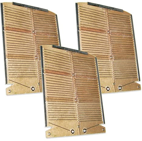 Full Set of Heating Elements for Dualit 2 Slot Toaster Genuine Spare Parts Two Slice 3 x Heater Panels 230V