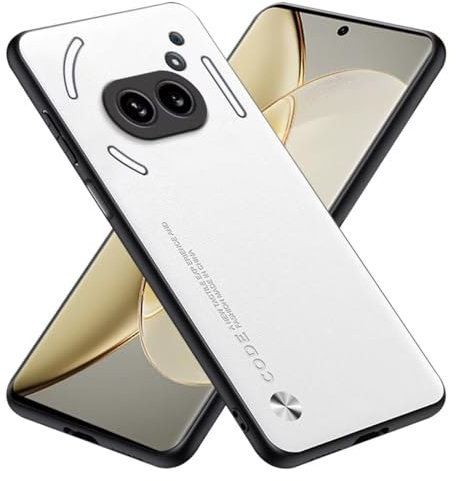 RankOne Coque Compatible avec NothingPhone (2A) / NothingPhone (2A) Plus (6.7), Etui en Silicone Housse - Blanc