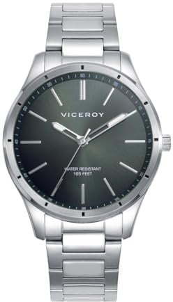 Viceroy Reloj Hombre Acero Esfera Negra 401385-67