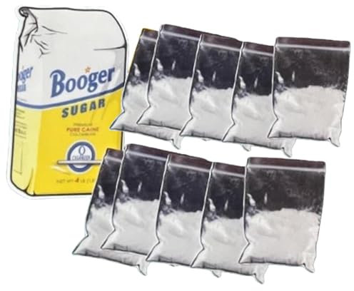 Gag Bag Decals – Fake Cocainee Bag Aufkleber, Streich Vinyl Aufkleber | Neuheit Wandaufkleber für Streiche, Packung mit gefälschten Kokaine-Taschen-Aufklebern für lustige praktische Witze an Wänden,