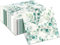 Servietten Eukalyptus, Servietten Grün Servietten Hochzeit, Papierserviette Einweg, 2-Lagige,für Garten Hochzeit Party, 33 X 33 CM,80 Stück