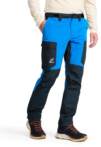 RevolutionRace Rambler Lightweight Pro Pants für Herren, Leichte Outdoor-Hose und Wanderhose für Herren, Imperial Blue/Blueberry, XXL
