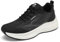 DANNTO Damen Laufschuhe Turnschuhe Atmungsaktiv Sportschuhe Leichte Sneaker für Outdoor Fitness Gym Schuhe(Schwarz,41)
