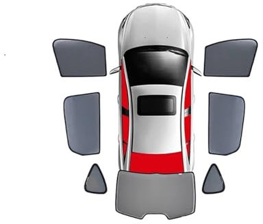 Parasol Interior Parasol Magnético Coche Cortina Parabrisas Delantero Ventana Lateral Trasera Parasol Bebé Visera para Hyundai para Palisade LX2 2018-2022 2023 2024 Parasol Parabrisas Coche(7PCS)